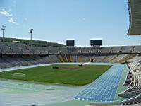Barcelone, Parc Olympique, Stade (2)